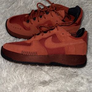 Nike Red and Black Athletic Shoes